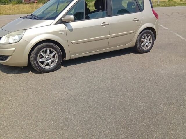 Бежевый Рено Сценик II, объемом двигателя 1.6 л и пробегом 280 тыс. км за 4600 $, фото 6 на Automoto.ua