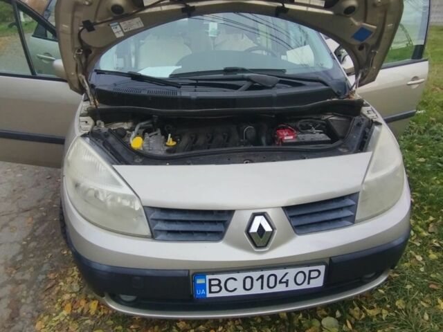 Бежевый Рено Сценик II, объемом двигателя 1.6 л и пробегом 247 тыс. км за 4400 $, фото 10 на Automoto.ua