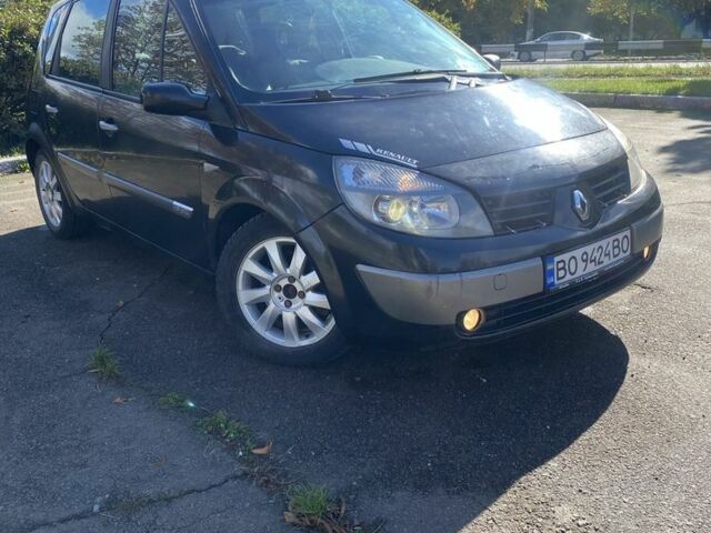 Черный Рено Сценик II, объемом двигателя 1.9 л и пробегом 258 тыс. км за 3400 $, фото 2 на Automoto.ua