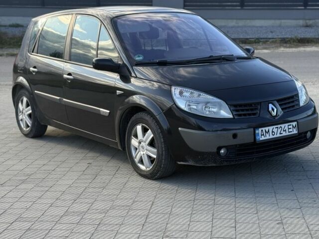 Рено Сценик II 2004 в Яворове на Automoto.ua Черный Рено Сценик II, объемом двигателя 1.5 л и пробегом 268 тыс. км за 3300 $, фото 5 на Automoto.ua