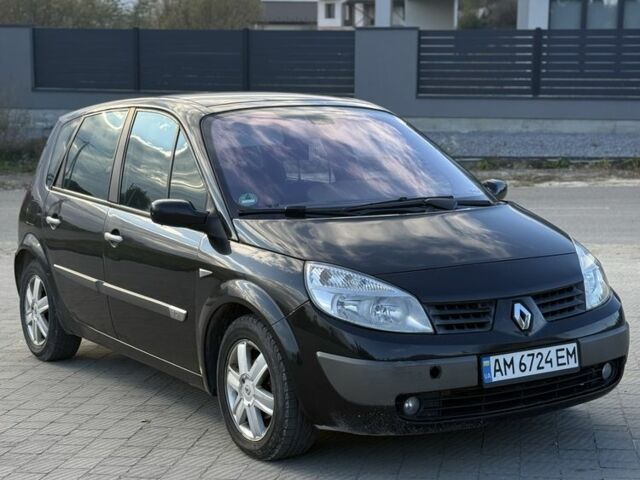 Рено Сценик II 2004 в Яворове на Automoto.ua Черный Рено Сценик II, объемом двигателя 1.5 л и пробегом 268 тыс. км за 3300 $, фото 1 на Automoto.ua