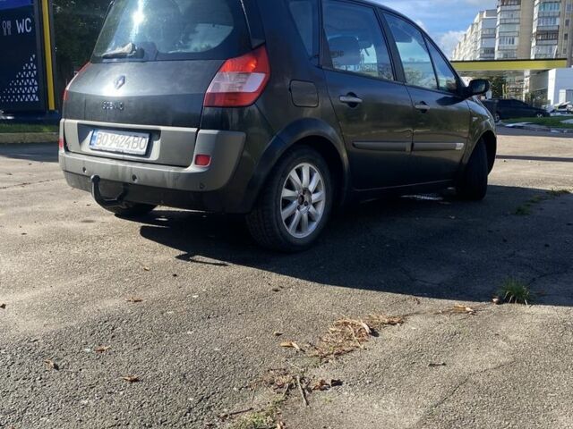 Черный Рено Сценик II, объемом двигателя 1.9 л и пробегом 258 тыс. км за 3400 $, фото 8 на Automoto.ua