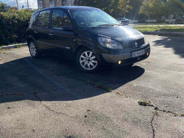 Черный Рено Сценик II, объемом двигателя 1.9 л и пробегом 258 тыс. км за 3400 $, фото 3 на Automoto.ua
