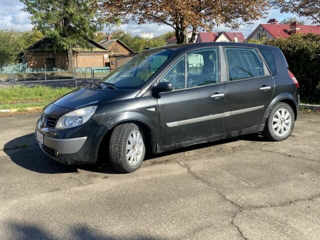 Черный Рено Сценик II, объемом двигателя 1.9 л и пробегом 258 тыс. км за 3400 $, фото 13 на Automoto.ua