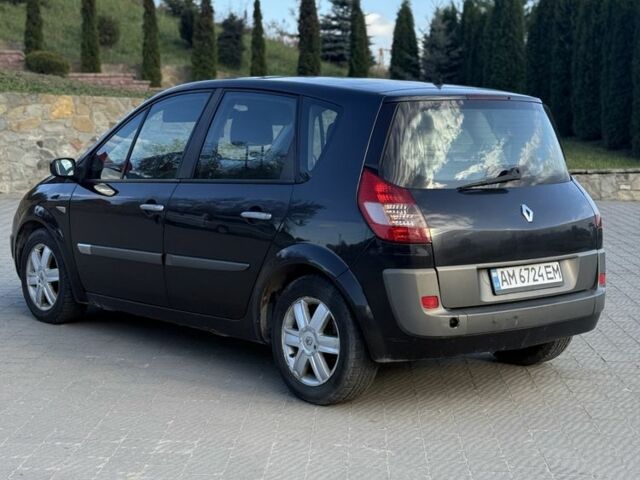 Рено Сценик II 2004 в Яворове на Automoto.ua Черный Рено Сценик II, объемом двигателя 1.5 л и пробегом 268 тыс. км за 3300 $, фото 4 на Automoto.ua