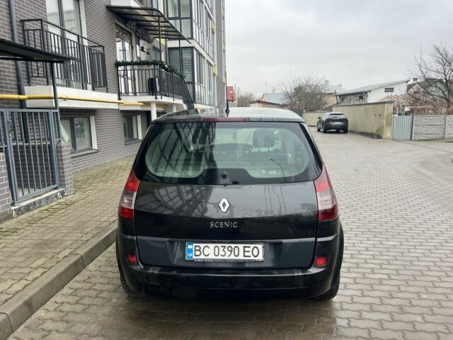 Черный Рено Сценик II, объемом двигателя 1.5 л и пробегом 299 тыс. км за 2999 $, фото 3 на Automoto.ua
