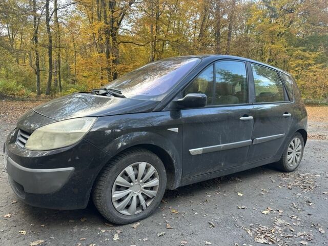 Рено Сценик II 2005 в Львове на Automoto.ua Черный Рено Сценик II, объемом двигателя 1.9 л и пробегом 270 тыс. км за 2050 $, фото 1 на Automoto.ua