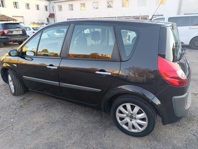 Черный Рено Сценик II, объемом двигателя 1.5 л и пробегом 269 тыс. км за 4999 $, фото 10 на Automoto.ua