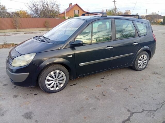 Черный Рено Сценик II, объемом двигателя 1.9 л и пробегом 290 тыс. км за 3700 $, фото 1 на Automoto.ua