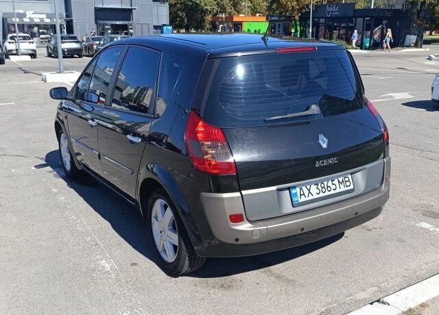 Черный Рено Сценик II, объемом двигателя 1.6 л и пробегом 276 тыс. км за 4700 $, фото 2 на Automoto.ua