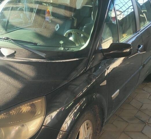 Черный Рено Сценик II, объемом двигателя 1.9 л и пробегом 275 тыс. км за 4100 $, фото 1 на Automoto.ua