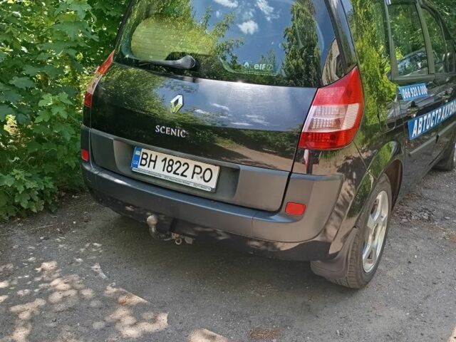 Черный Рено Сценик II, объемом двигателя 1.6 л и пробегом 190 тыс. км за 5500 $, фото 2 на Automoto.ua