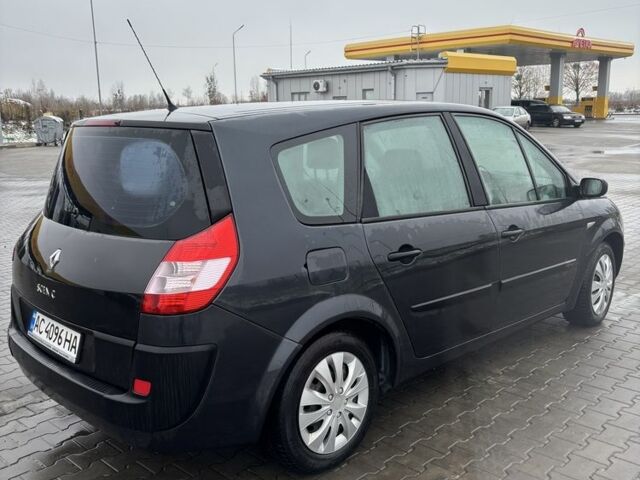 Черный Рено Сценик II, объемом двигателя 1.6 л и пробегом 276 тыс. км за 3600 $, фото 3 на Automoto.ua