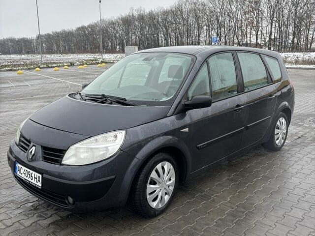 Черный Рено Сценик II, объемом двигателя 1.6 л и пробегом 276 тыс. км за 3600 $, фото 1 на Automoto.ua