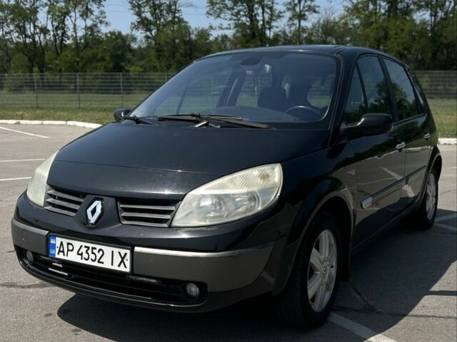Чорний Рено Сценік II, об'ємом двигуна 1.6 л та пробігом 270 тис. км за 4300 $, фото 17 на Automoto.ua