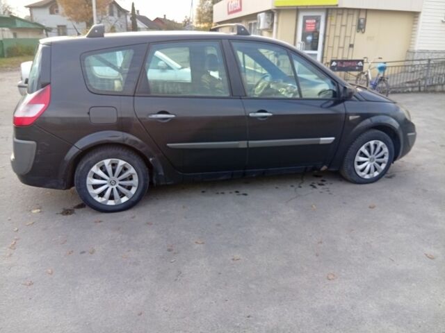 Черный Рено Сценик II, объемом двигателя 1.9 л и пробегом 290 тыс. км за 3700 $, фото 3 на Automoto.ua