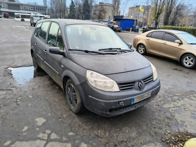 Черный Рено Сценик II, объемом двигателя 1.9 л и пробегом 250 тыс. км за 900 $, фото 1 на Automoto.ua
