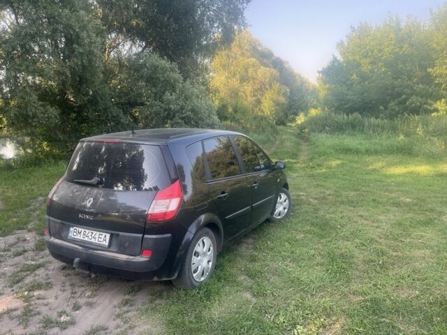 Чорний Рено Сценік II, об'ємом двигуна 1.6 л та пробігом 266 тис. км за 4500 $, фото 2 на Automoto.ua