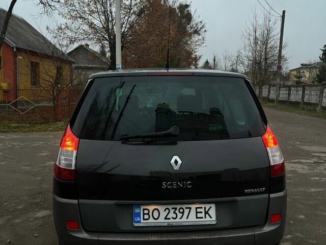 Чорний Рено Сценік II, об'ємом двигуна 1.6 л та пробігом 250 тис. км за 4100 $, фото 5 на Automoto.ua