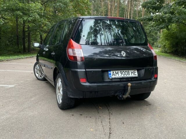 Рено Сценік II 2005 у Житомирі на Automoto.ua Чорний Рено Сценік II, об'ємом двигуна 1.6 л та пробігом 205 тис. км за 3400 $, фото 3 на Automoto.ua