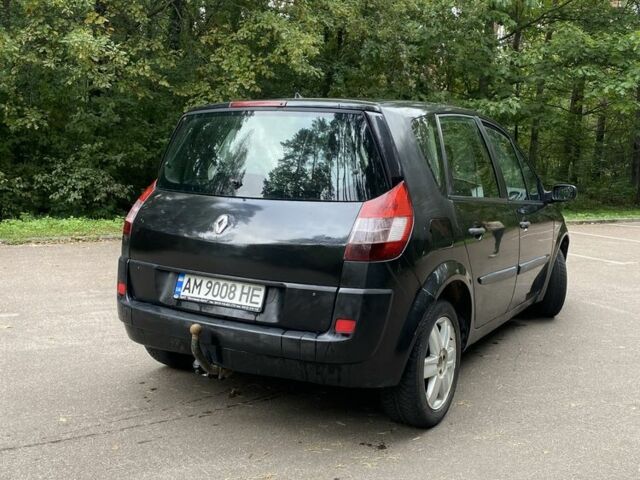 Рено Сценік II 2005 у Житомирі на Automoto.ua Чорний Рено Сценік II, об'ємом двигуна 1.6 л та пробігом 205 тис. км за 3400 $, фото 2 на Automoto.ua