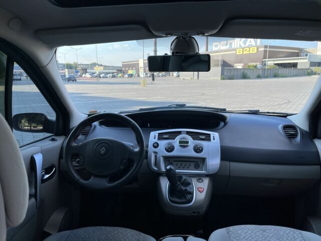 Чорний Рено Сценік II, об'ємом двигуна 1.6 л та пробігом 241 тис. км за 5500 $, фото 9 на Automoto.ua