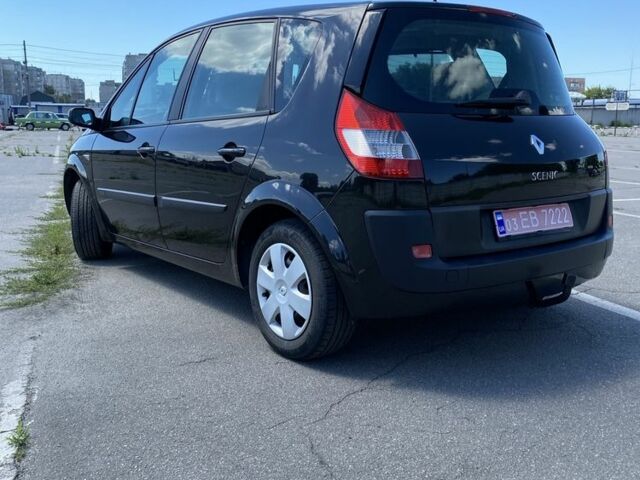 Черный Рено Сценик II, объемом двигателя 1.6 л и пробегом 250 тыс. км за 5800 $, фото 4 на Automoto.ua