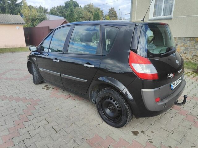 Рено Сценик II 2006 в Каменце-Подольском на Automoto.ua Черный Рено Сценик II, объемом двигателя 1.6 л и пробегом 254 тыс. км за 4000 $, фото 2 на Automoto.ua