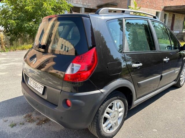 Черный Рено Сценик II, объемом двигателя 1.6 л и пробегом 245 тыс. км за 6200 $, фото 5 на Automoto.ua