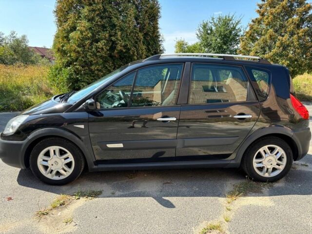 Черный Рено Сценик II, объемом двигателя 1.6 л и пробегом 245 тыс. км за 6200 $, фото 2 на Automoto.ua