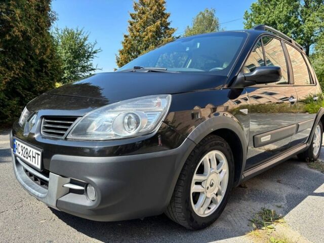 Черный Рено Сценик II, объемом двигателя 1.6 л и пробегом 245 тыс. км за 6200 $, фото 1 на Automoto.ua