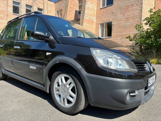 Черный Рено Сценик II, объемом двигателя 1.6 л и пробегом 245 тыс. км за 6200 $, фото 7 на Automoto.ua