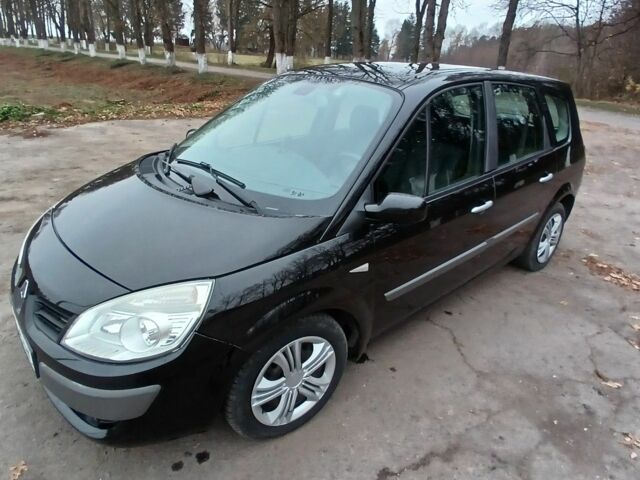 Черный Рено Сценик II, объемом двигателя 1.6 л и пробегом 250 тыс. км за 5100 $, фото 7 на Automoto.ua