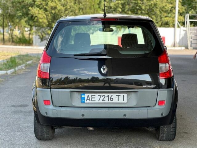 Черный Рено Сценик II, объемом двигателя 1.9 л и пробегом 133 тыс. км за 6699 $, фото 4 на Automoto.ua