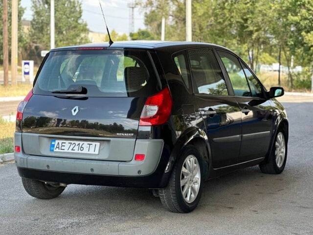 Черный Рено Сценик II, объемом двигателя 1.9 л и пробегом 133 тыс. км за 6699 $, фото 3 на Automoto.ua