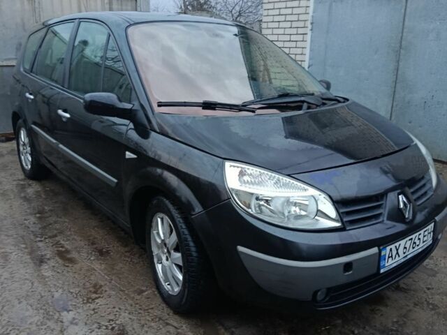 Черный Рено Сценик II, объемом двигателя 1.5 л и пробегом 270 тыс. км за 3900 $, фото 1 на Automoto.ua
