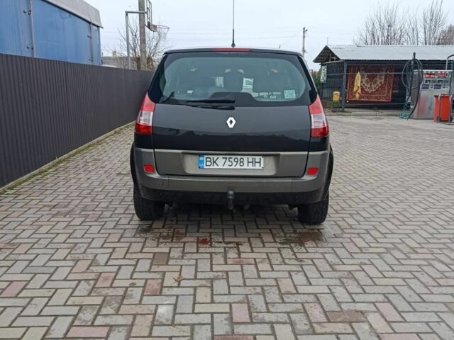 Чорний Рено Сценік II, об'ємом двигуна 1.6 л та пробігом 243 тис. км за 4600 $, фото 4 на Automoto.ua