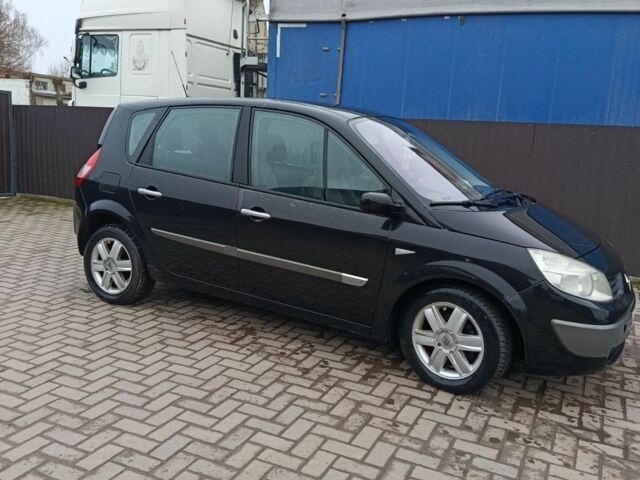 Чорний Рено Сценік II, об'ємом двигуна 1.6 л та пробігом 243 тис. км за 4600 $, фото 1 на Automoto.ua