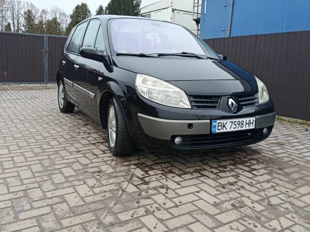 Чорний Рено Сценік II, об'ємом двигуна 1.6 л та пробігом 243 тис. км за 4600 $, фото 2 на Automoto.ua
