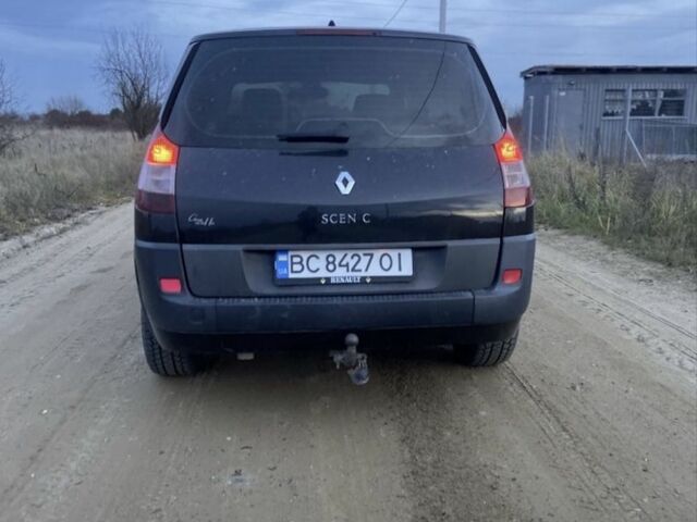 Черный Рено Сценик II, объемом двигателя 1.9 л и пробегом 320 тыс. км за 3500 $, фото 8 на Automoto.ua