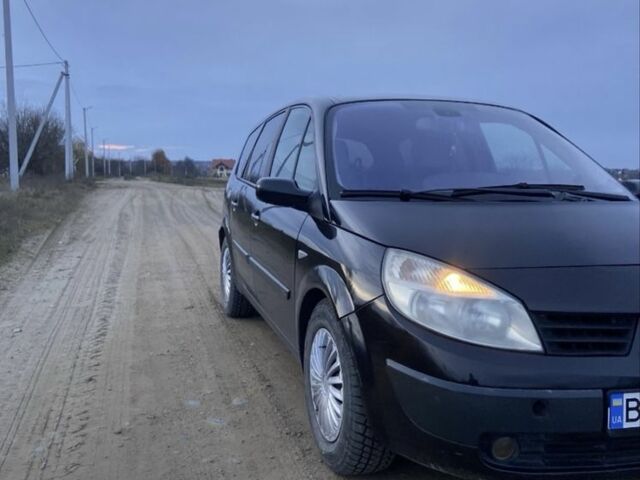 Черный Рено Сценик II, объемом двигателя 1.9 л и пробегом 320 тыс. км за 3500 $, фото 1 на Automoto.ua