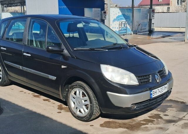 Рено Сценік II 2005 у Одесі на Automoto.ua Чорний Рено Сценік II, об'ємом двигуна 2 л та пробігом 287 тис. км за 4200 $, фото 9 на Automoto.ua