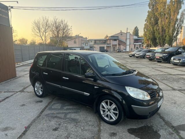 Черный Рено Сценик II, объемом двигателя 2 л и пробегом 225 тыс. км за 5500 $, фото 3 на Automoto.ua