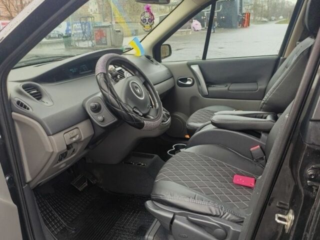 Черный Рено Сценик II, объемом двигателя 2 л и пробегом 272 тыс. км за 5900 $, фото 7 на Automoto.ua