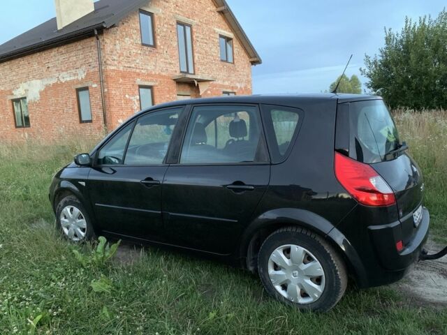 Черный Рено Сценик II, объемом двигателя 1.6 л и пробегом 183 тыс. км за 5400 $, фото 5 на Automoto.ua