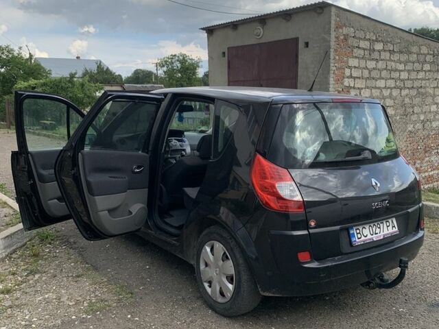 Черный Рено Сценик II, объемом двигателя 1.6 л и пробегом 183 тыс. км за 5400 $, фото 2 на Automoto.ua
