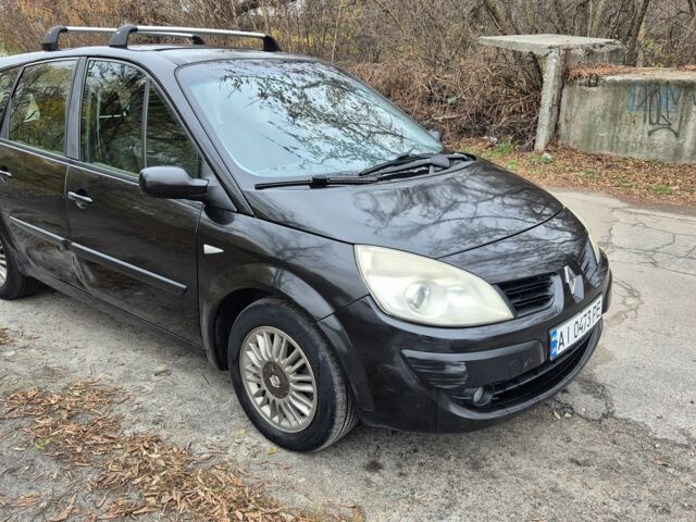 Черный Рено Сценик II, объемом двигателя 1.5 л и пробегом 215 тыс. км за 5000 $, фото 1 на Automoto.ua