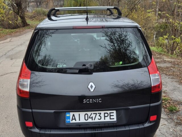 Черный Рено Сценик II, объемом двигателя 1.5 л и пробегом 215 тыс. км за 5000 $, фото 2 на Automoto.ua