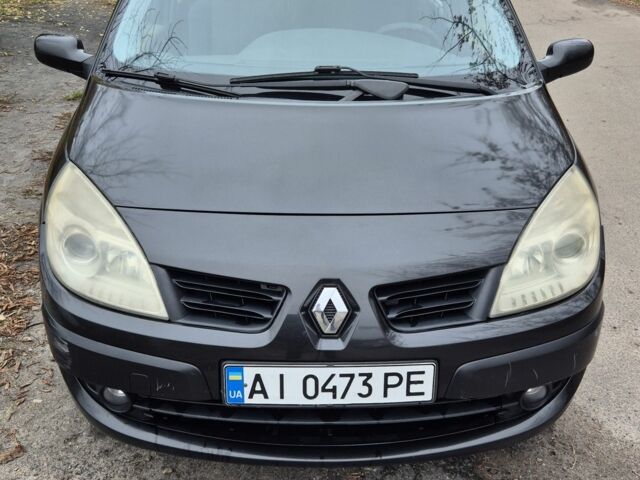 Черный Рено Сценик II, объемом двигателя 1.5 л и пробегом 215 тыс. км за 5000 $, фото 3 на Automoto.ua