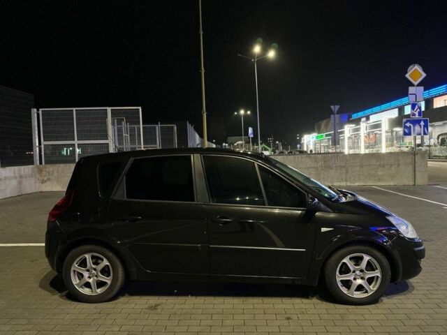 Черный Рено Сценик II, объемом двигателя 1.6 л и пробегом 170 тыс. км за 5200 $, фото 6 на Automoto.ua